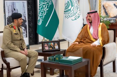 مُحافظ الطائف يستقبل قائد قوة أمن المنشآت بالمحافظة