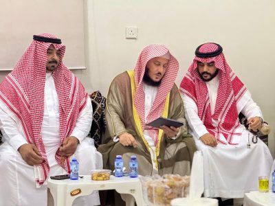 “السيف” تحتفل بـ عقد قران إبنهم (عبدالله)