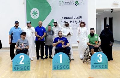 العليو بطل المملكة في بطولة الإعاقة
