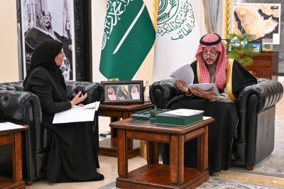 مُحافظ الطائف يستقبل الرئيس التنفيذي لجمعية مراكز الأحياء بمنطقة مكة المكرمة