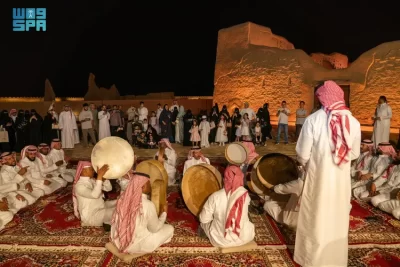 “بوابة الدرعية “تحتفل مع الأهالي والزوّار بعيد الفطر المبارك