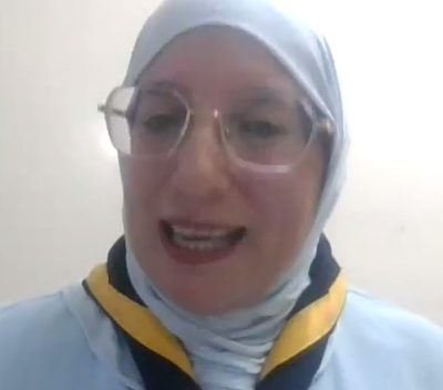 د. لبنى أبو سرحان تحول امسية (الطريجي) الافتراضي إلى لوحة فنية