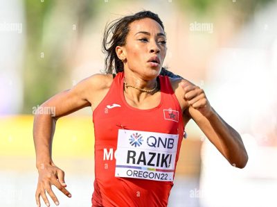 المغربية (آسيا رازيقي) تخطف بطاقة العبور إلى نصف نهائي 800م