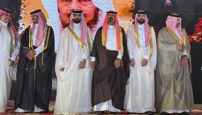 أبناء الشيخ لفا السلمي يحتفلون بزفاف احتفال بهيج بزفاف (سامي) و(تركي)  في الجموم