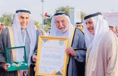  الطريجي عبر حسابه في x : الشيخ سلطان قائد فكري وثقافي يعزز قيم التطوع والعروبة