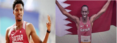 بــ(صانبا) و (إسماعيل) .. قطر تكتب ملحمة عربية في طريق نهائي 400م حواجز