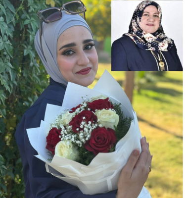 شاهد الان تبارك لــ(رفاه زاير) بتخرّج ابنتها (تبارك )