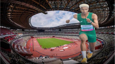 عبر مشاركته الأولى الواثب الواعد (سامي بخيت)  يسعى لرفع راية بلاده  في طوكيو اليابانية