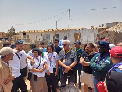 دورة حياة النعام مزرعة تاورطة بالداخلة تاثر قلوب المشاركين